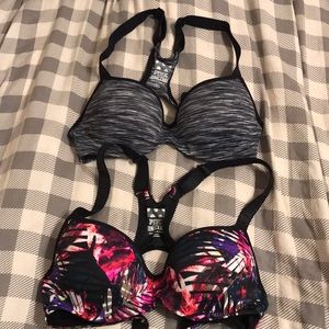 VS PINK Sports Bra Pair